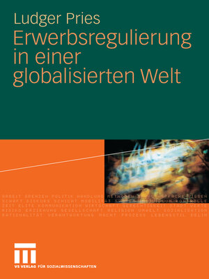 cover image of Erwerbsregulierung in einer globalisierten Welt